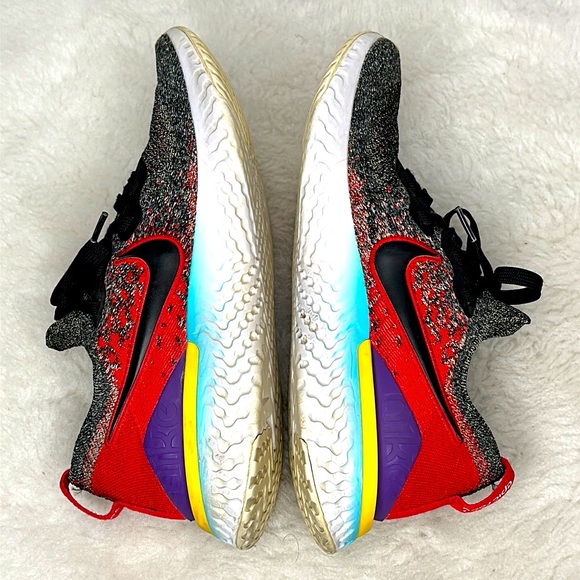 Nike Epic React FlyKnit Women’s 7Y Jade Running Sneaker Shoe. - Picture 4 of 8